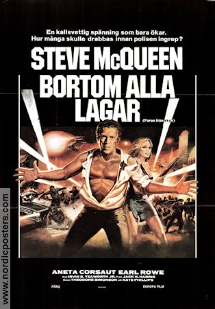 Bortom alla lagar (1958) Poster 70x100cm Steve McQueen