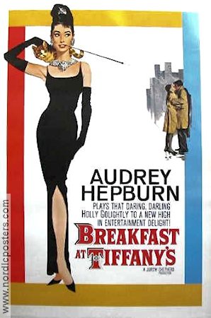 Breakfast at Tiffany's (1961) Poster reproduction B Audrey Hepburn/Blake Edwards