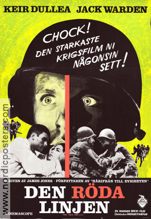 Den r�da linjen (1965) Poster 70x100cm James Jones/Keir Dullea/Jack Warden
