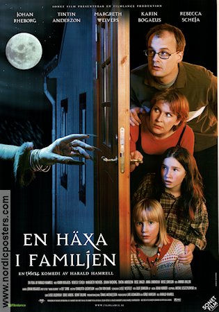 En h�xa i familjen (2000) Poster 70x100cm Johan Rheborg/Tintin Anderzon