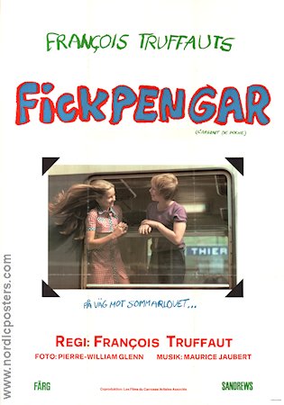 Fickpengar (1977) Poster 70x100cm Francois Truffaut