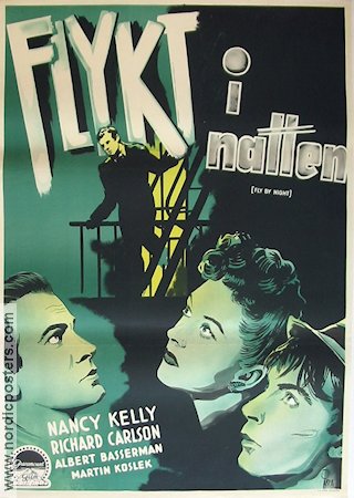 Flykt i natten (1943) Poster 70x100cm Nancy Kelly/Richard Carlson