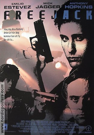 Freejack (1992) Poster 70x100cm Mick Jagger/Emilio Estevez