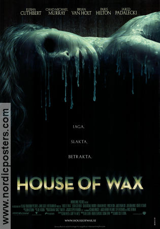 House of Wax (2005) Poster 70x100cm Elisha Cuthbert/Paris Hilton