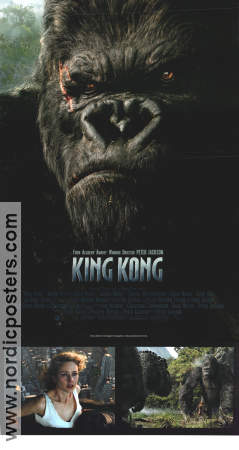 King Kong (2005) Poster 30x70cm Naomi Watts/Jack Black/Peter Jackson