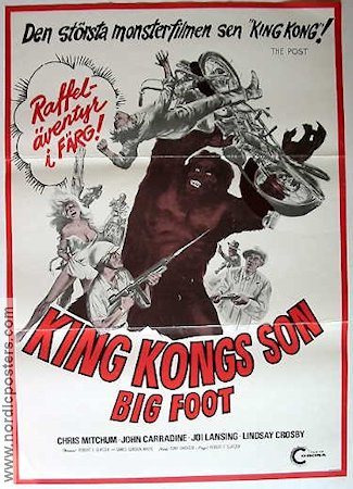 King Kongs son (1977) Poster 70x100cm John Carradine