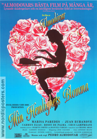 Min hemlighets blomma (1995) Poster 70x100cm Marisa Paredes/Pedro Almodovar