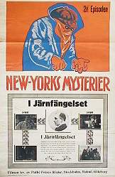 New Yorks mysterier 2 (1917) Poster 70x100cm Elaine Dodge