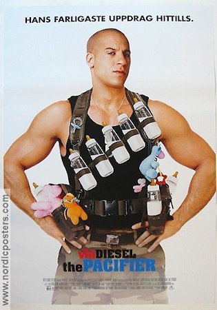 The Pacifier (2005) Poster 70x100cm Vin Diesel