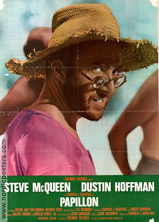 Papillon (1974) Poster B Dustin Hoffman