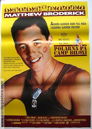 Polarna p� Camp Biloxi (1987) Poster 70x100cm Matthew Broderick/Christopher Walken