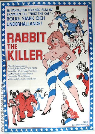 Rabbit the Killer 1975 poster Barry White Ralph Bakshi