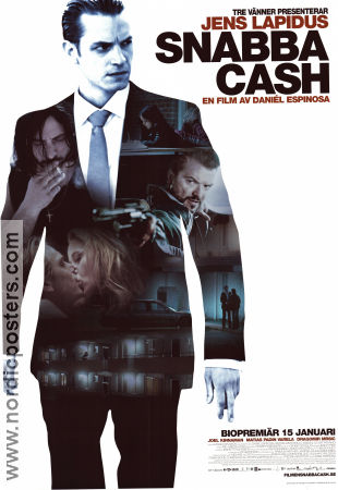 Snabba cash (2010) Poster 70x100cm Daniel Espinosa/Jens Lapidus