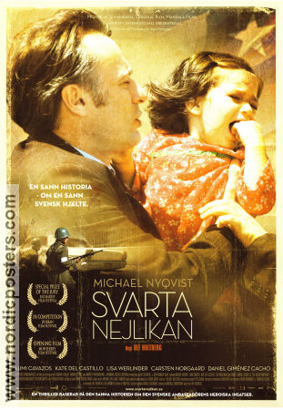 Svarta nejlikan (2006) Poster 70x100cm Michael Nyqvist/Ulf Hultberg