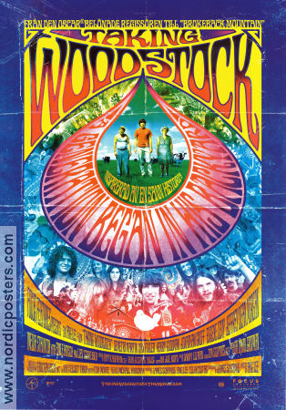 Taking Woodstock (2009) Poster 70x100cm Demetri Martin/Ang Lee