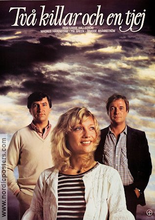 Tv� killar och en tjej (1983) Poster 70x100cm B Brasse Br�nnstr�m/Magnus H�renstam/Pia Green/Lasse Hallstr�m