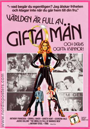 V�rlden �r full av gifta m�n (1979) Poster 70x100cm Anthony Franciosa