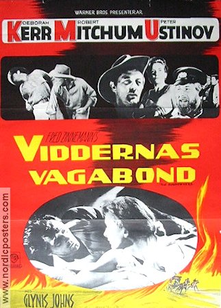 Viddernas vagabond (1961) Poster 70x100cm Deborah Kerr/Robert Mitchum/Peter Ustinov/Australia