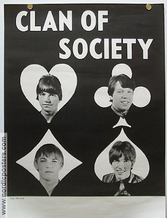 Clan of Society (1967) Poster Concert poster