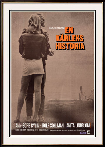Köp En kärlekshistoria filmaffisch 1970