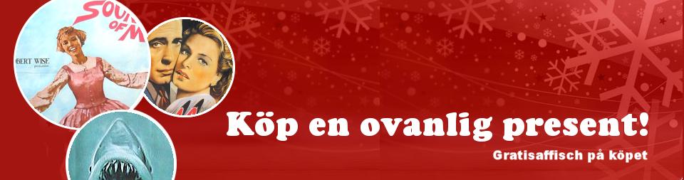 Köp en ovanlig julklapp! Nordic Posters har 10.000 olika filmaffischer