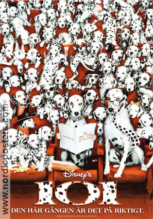 101 dalmatiner 1996 poster Glenn Close Jeff Daniels Stephen Herek Hundar