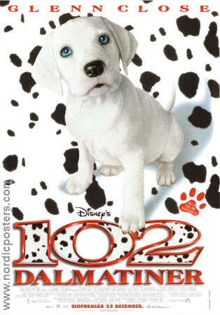 102 Dalmatiner 2000 poster Glenn Close Kevin Lima