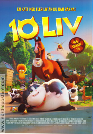 10 liv 2024 poster Mo Gilligan Christopher Jenkins Katter Animerat