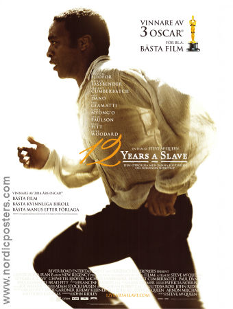 12 Years a Slave 2013 poster Chiwetel Ejiofor Steve McQueen