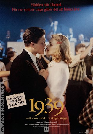 1939 1989 poster Helena Bergström Per Morberg Helene Englund Göran Carmback Dans