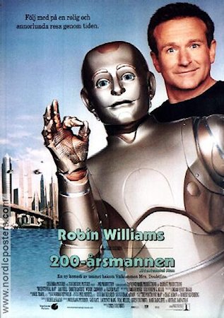 200-årsmannen 1999 poster Robin Williams Robotar
