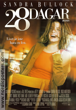 28 dagar 1999 poster Sandra Bullock