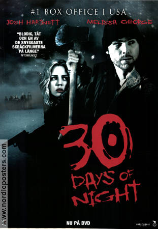 30 Days of Night 2007 poster Josh Hartnett David Slade