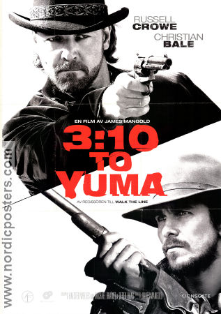 3:10 till Yuma 2007 poster Russell Crowe Christian Bale James Mangold