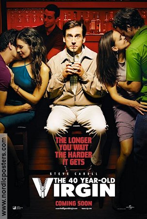 The 40 Year Old Virgin 2005 poster Steve Carell Catherine Keener Paul Rudd Judd Apatow Romantik