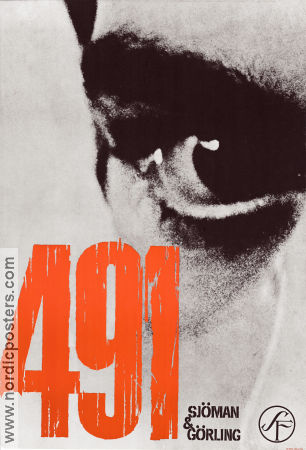 491 1964 poster Lars Lind Vilgot Sjöman