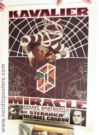 Limited poster Kavalier Miracle Signed 2002 affisch Affischkonstnär: Steranko Affischkonstnär: Chabon Hitta mer: Comics