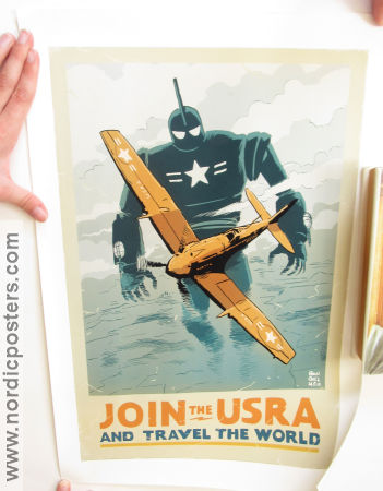 Litho Join The USRA 2014 affisch Affischkonstnär: Francesco Francavilla Hitta mer: Comics