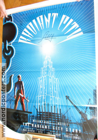 Mister X Radiant City Story Signed 2011 affisch Hitta mer: Comics Affischkonstnär: Paul Rivoche