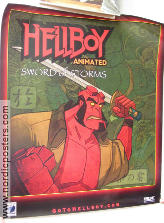 Hellboy Animated Sword of Storms IDT 2006 affisch Hellboy Hitta mer: Comics