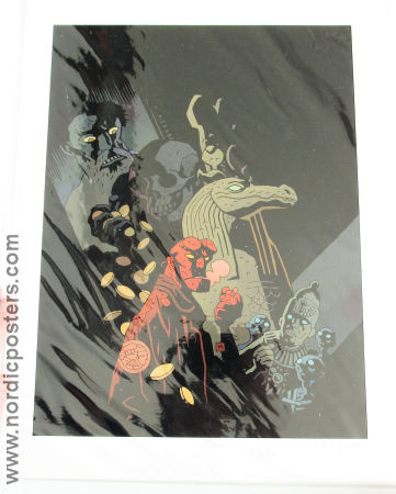 Limited litho HELLBOY Signed No 55 of 200 2011 affisch Hitta mer: Comics Affischkonstnär: Mike Mignola