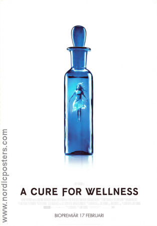 A Cure For Wellness 2016 poster Dane DeHaan Jason Isaacs Mia Goth Gore Verbinski