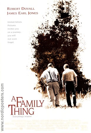 A Family Thing 1996 poster Robert Duvall James Earl Jones Michael Beach Richard Pearce