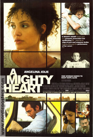A Mighty Heart 2007 poster Angelina Jolie Dan Futterman Irrfan Khan Michael Winterbottom