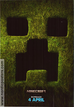 A Minecraft Movie 2025 poster Jason Momoa Jack Black Sebastian Hansen Jared Hess