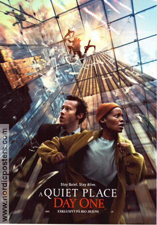 A Quiet Place: Day One 2024 poster Lupita Nyong´o Joseph Quinn Alex Wolff Michael Sarnoski