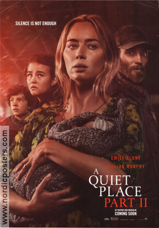 A Quiet Place Part II 2020 poster Emily Blunt Millicent Simmonds Cillian Murphy John Krasinski