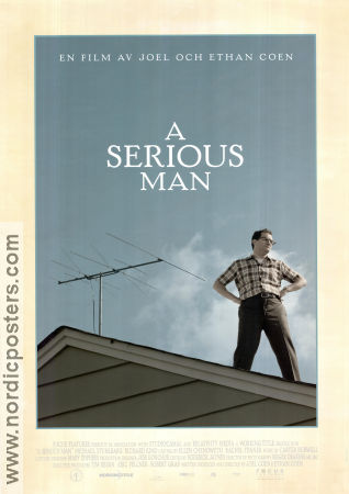 A Serious Man 2009 poster Michael Stuhlbarg Richard Kind Sari Lennick Joel Ethan Coen