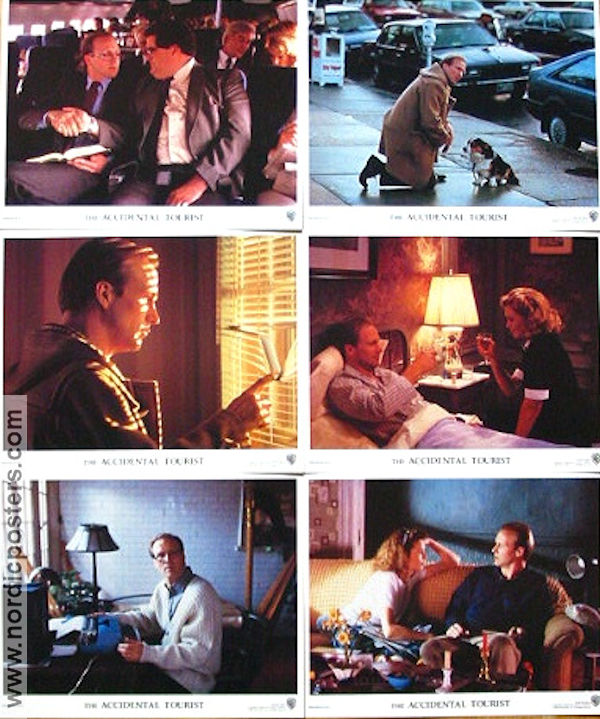 The Accidental Tourist 1988 lobbykort William Hurt Kathleen Turner