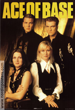 Ace of Base 1994 affisch Jonas Berggren Malin Berggren Rock och pop